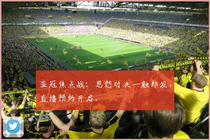 亚冠焦点战：恩怨对决一触即发，直播预约开启。